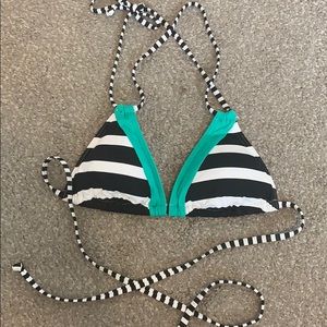 Venus Striped Bikini top